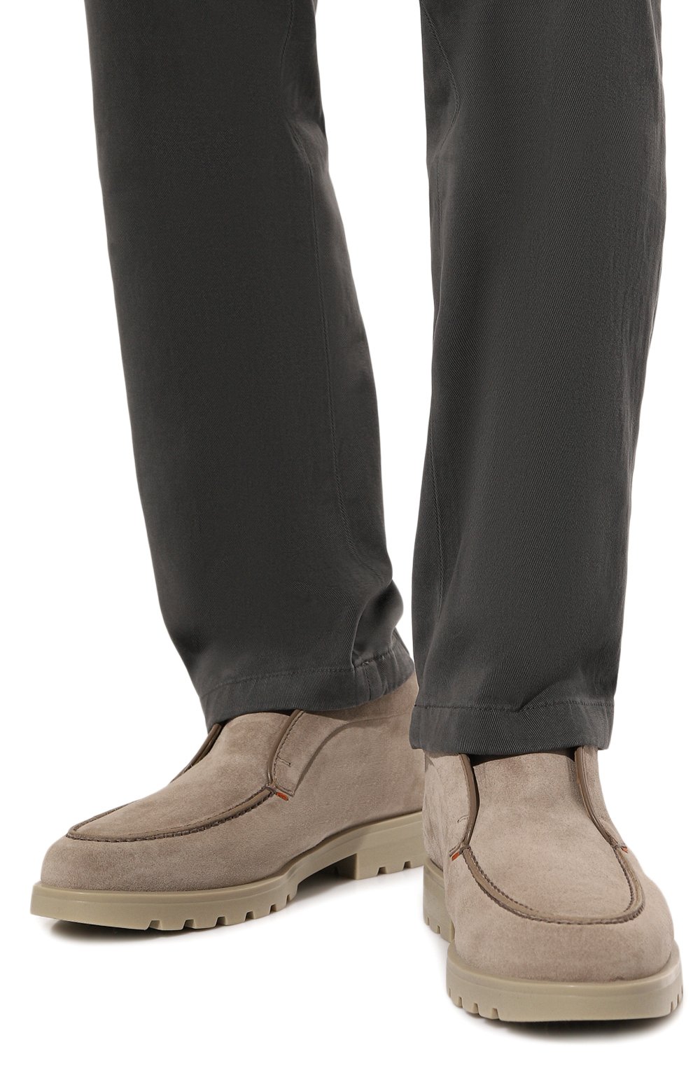 Замшевые ботинки detroit SANTONI, арт. MGDG17823ST0ASEY, фото 3