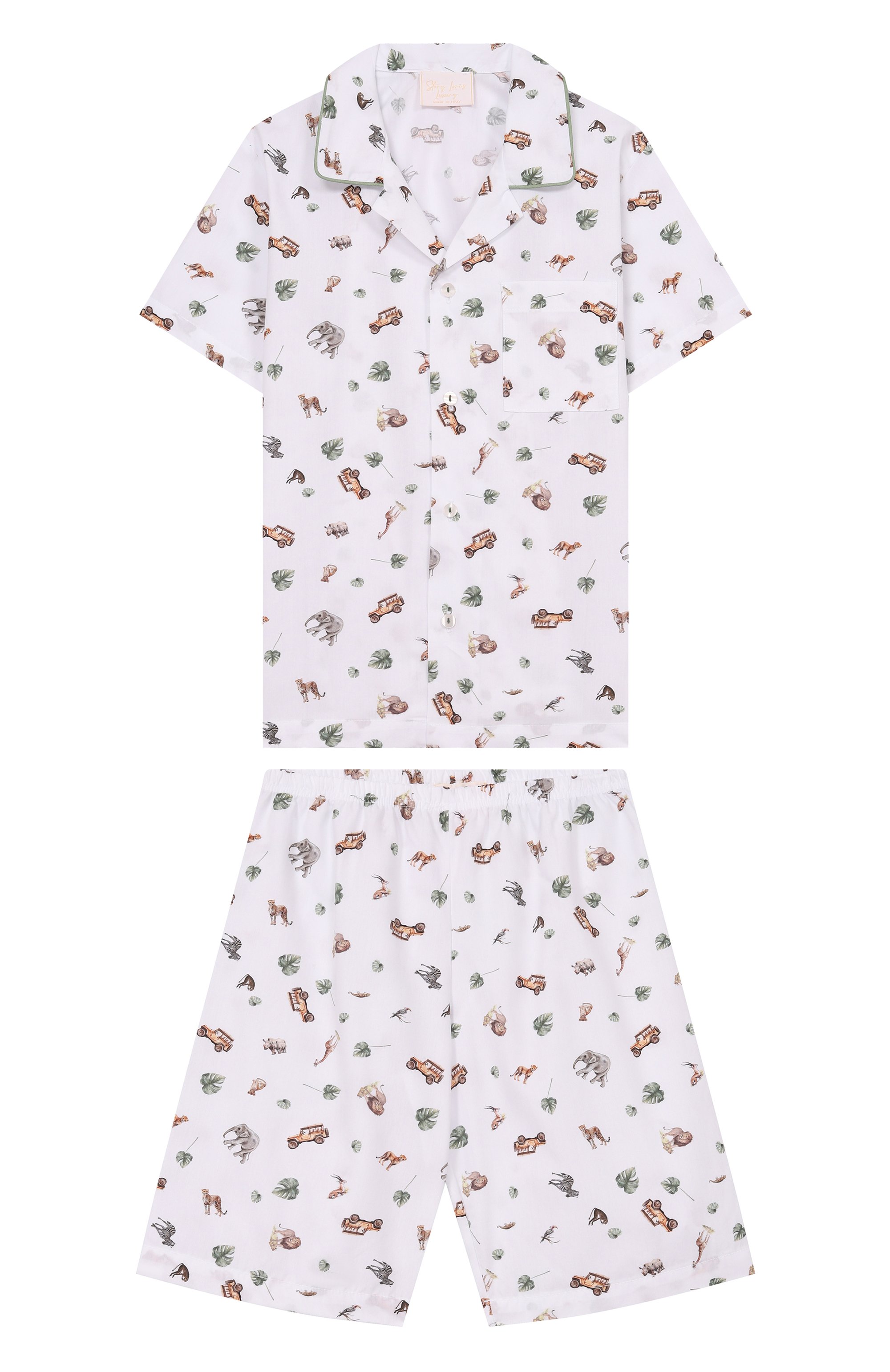 Хлопковая пижама STORY LORIS, арт. 35792, фото 1