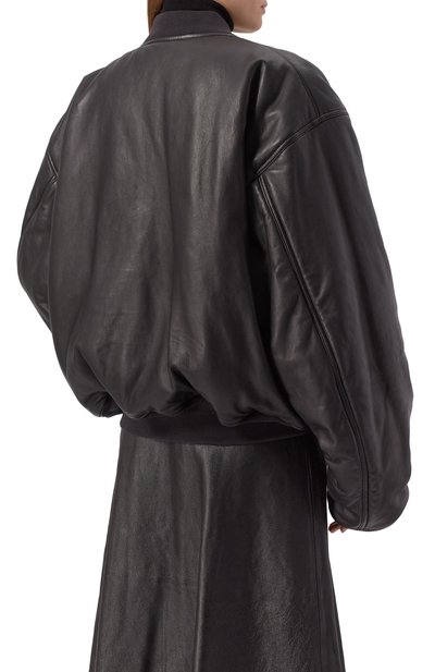 Кожаный бомбер BALENCIAGA, арт. 808911/TMS02, фото 4