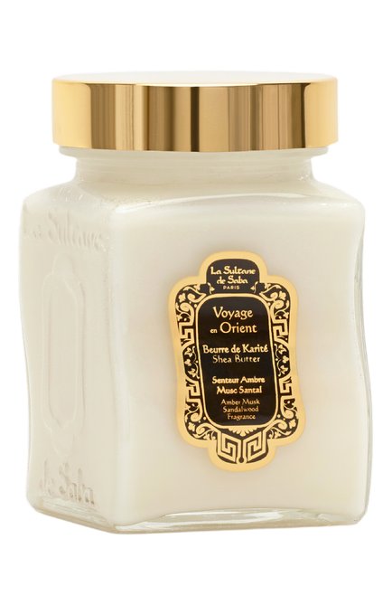Женского масло карите для тела и волос амбра, мускус и сантал (300ml) LA SULTANE DE SABA, арт. 3700448601070