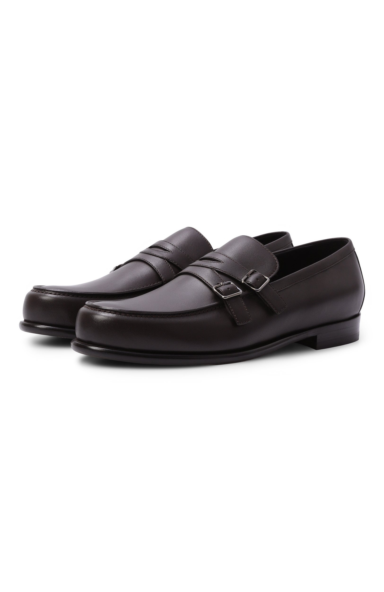 Кожаные пенни-лоферы MVST, арт. TS015/CALFSKIN, фото 1