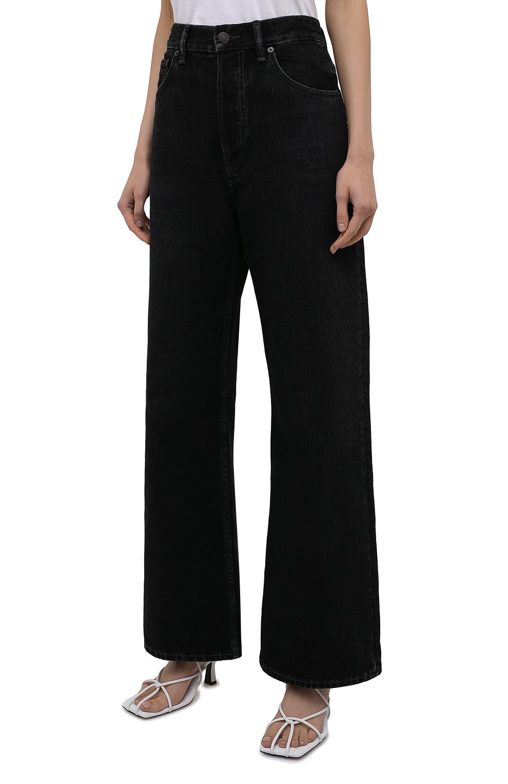 Джинсы ACNE STUDIOS темно-серого цвета по цене 24800 руб., арт. A00292, фото 3 Джинсы ACNE STUDIOS, арт. A00292, фото 3