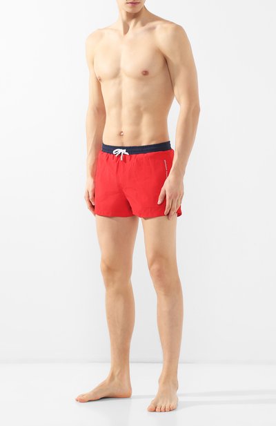 Плавки-шорты GARCON FRANCAIS красного цвета по цене 11300 руб., арт. SH0RT DE BAIN 16, фото 2 Плавки-шорты GARCON FRANCAIS, арт. SH0RT DE BAIN 16, фото 2