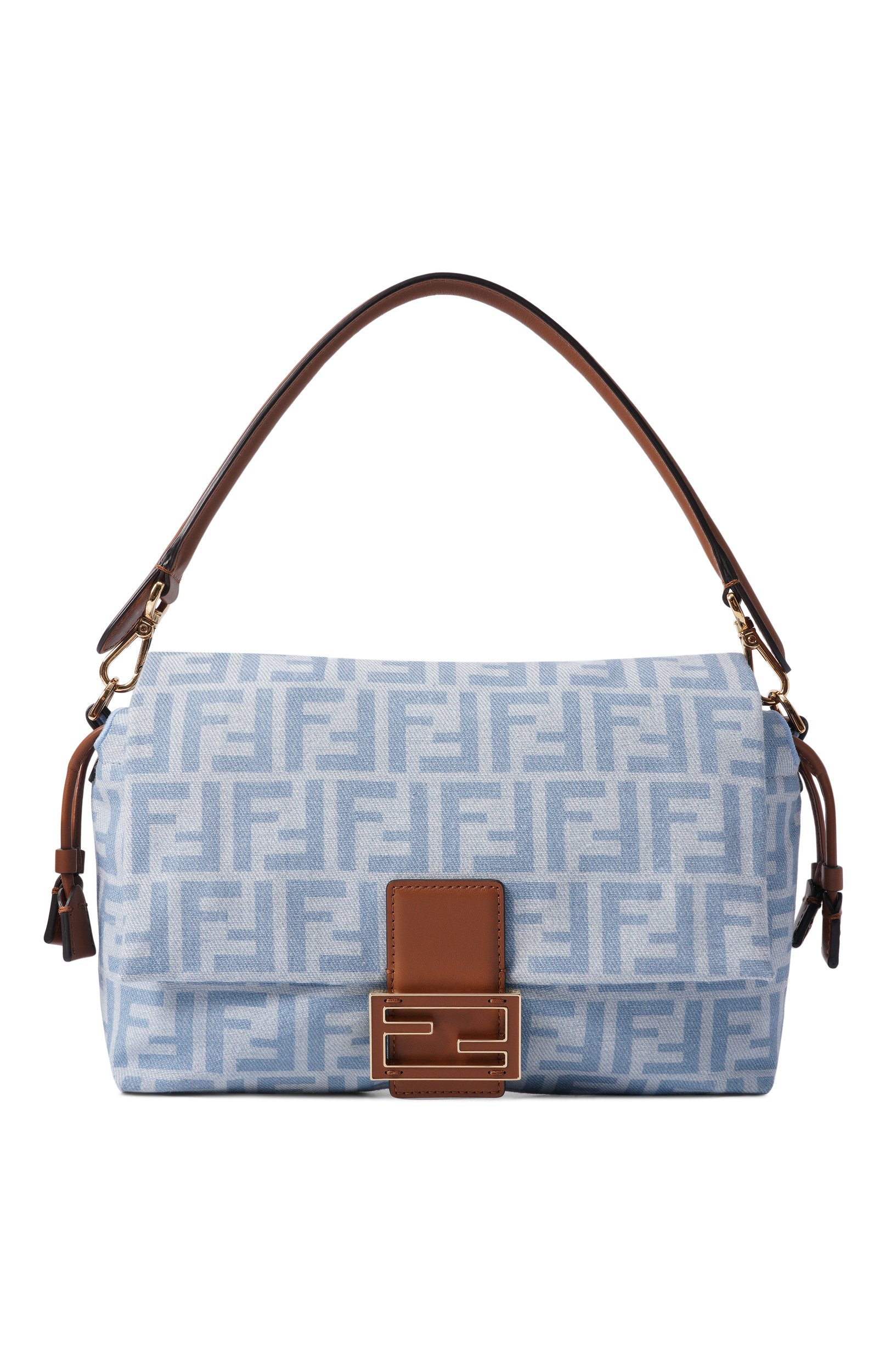 Сумка mamma medium FENDI голубого цвета по цене 416000 руб., арт. 8BR833/AY6Q, фото 1 Сумка mamma medium FENDI, арт. 8BR833/AY6Q, фото 1