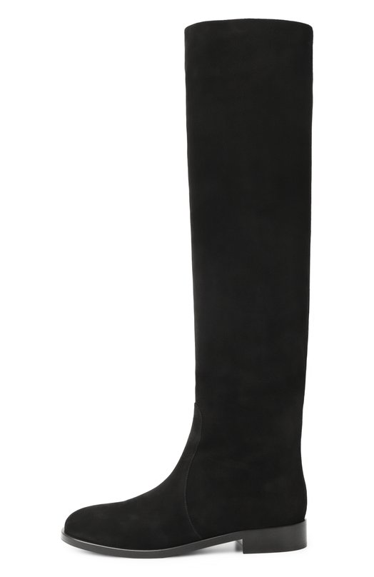 Замшевые ботфорты Zayne Gianvito Rossi G80165.20CU0.C45NER0 Чёрный  G80165.20CU0.C45NER0 Фото 4