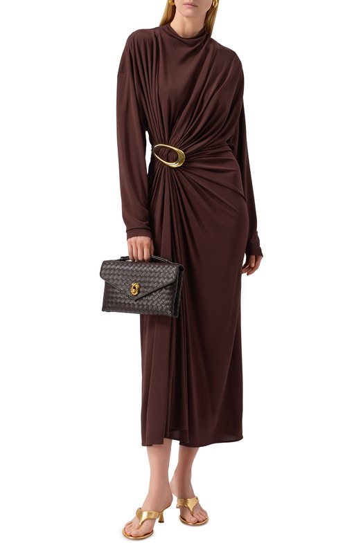 Сумка Knot Lock Bottega Veneta 817191/V08Z0 Коричневый  817191/V08Z0 Фото 7