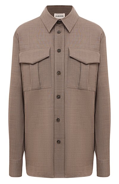 Женская шерстяная рубашка P.A.R.O.S.H., арт. D381088