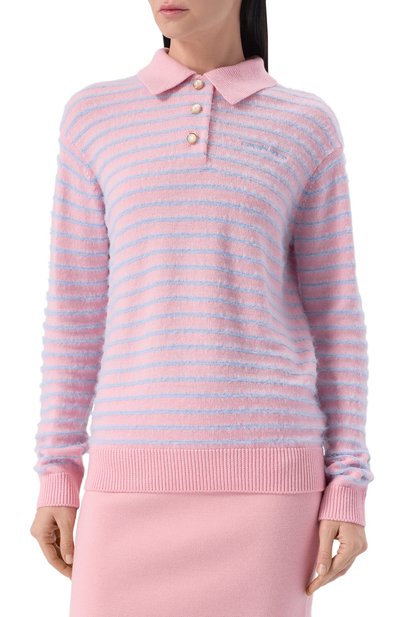 Шерстяное поло CASABLANCA, арт. W-SP26-KW-1236-01, фото 3