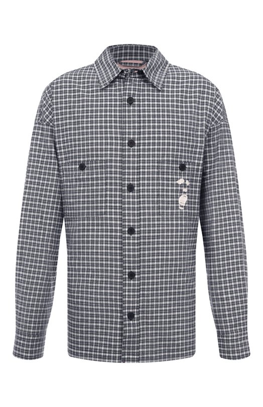 Хлопковая рубашка An Other Date F50DMASI065 Серый F50DMASI065