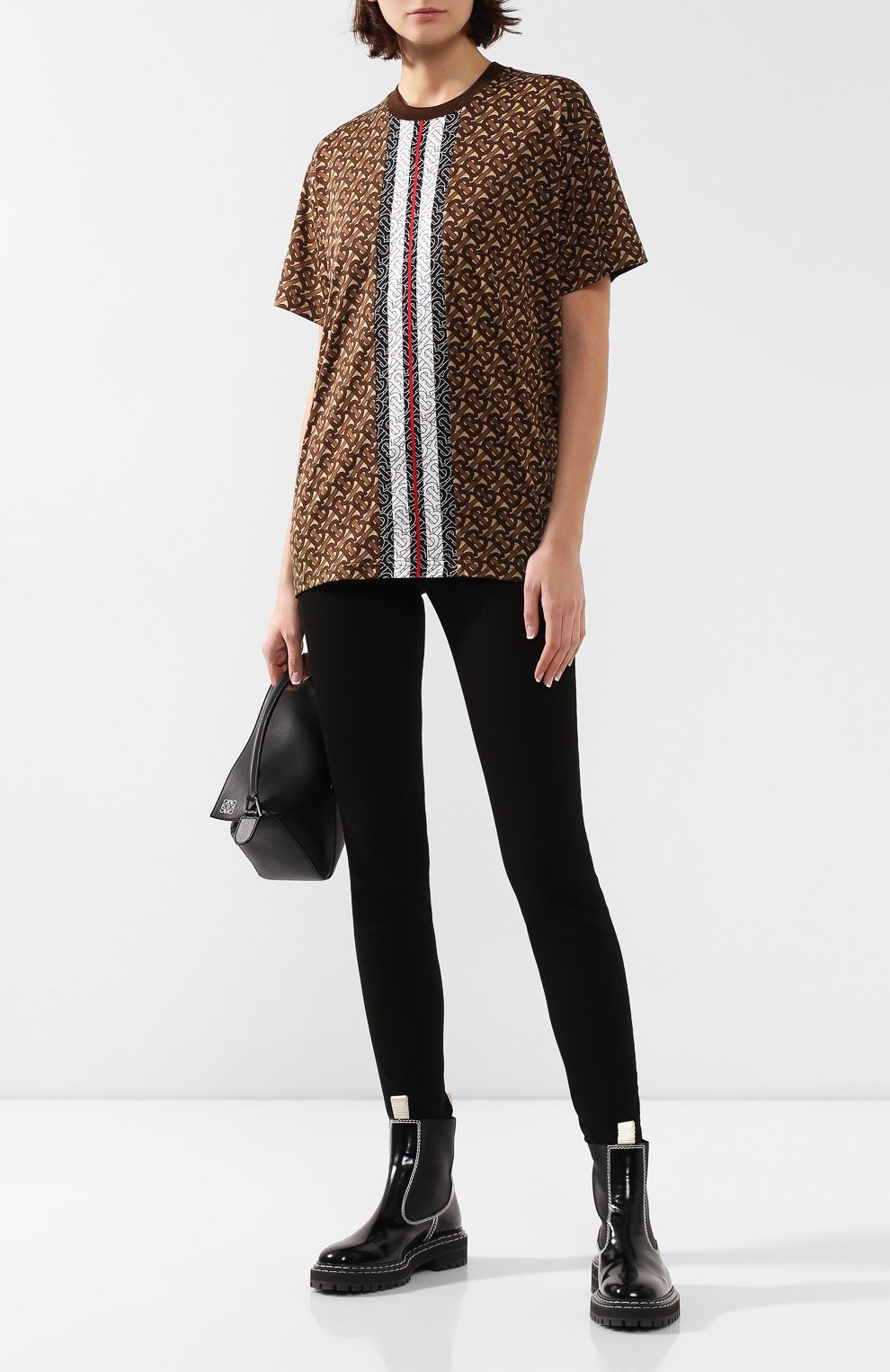 Хлопковая футболка BURBERRY, арт. 8018433, фото 2