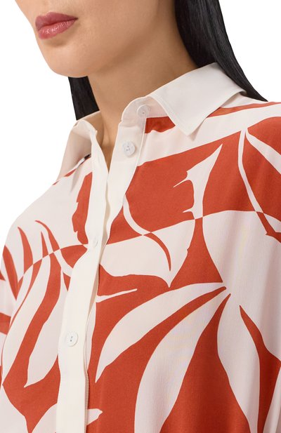 Шелковое платье MAX MARA, арт. BCHANGIO 261622108, фото 4