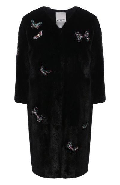Шуба из меха норки VALENTINO, арт. QF3FA6151BF, фото 1