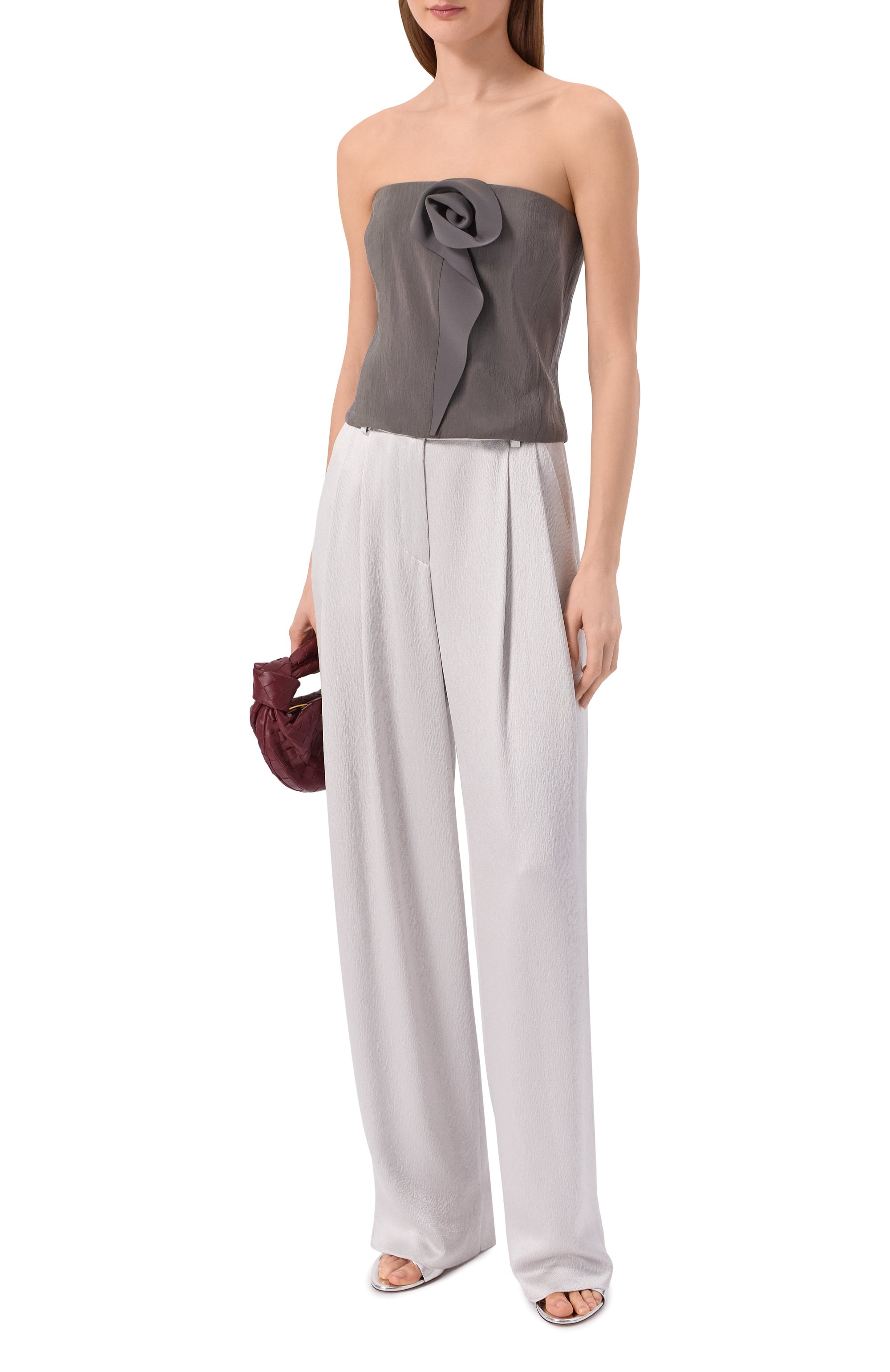 Шелковый топ-бюстье GIORGIO ARMANI, арт. GW002882/TE13824, фото 2