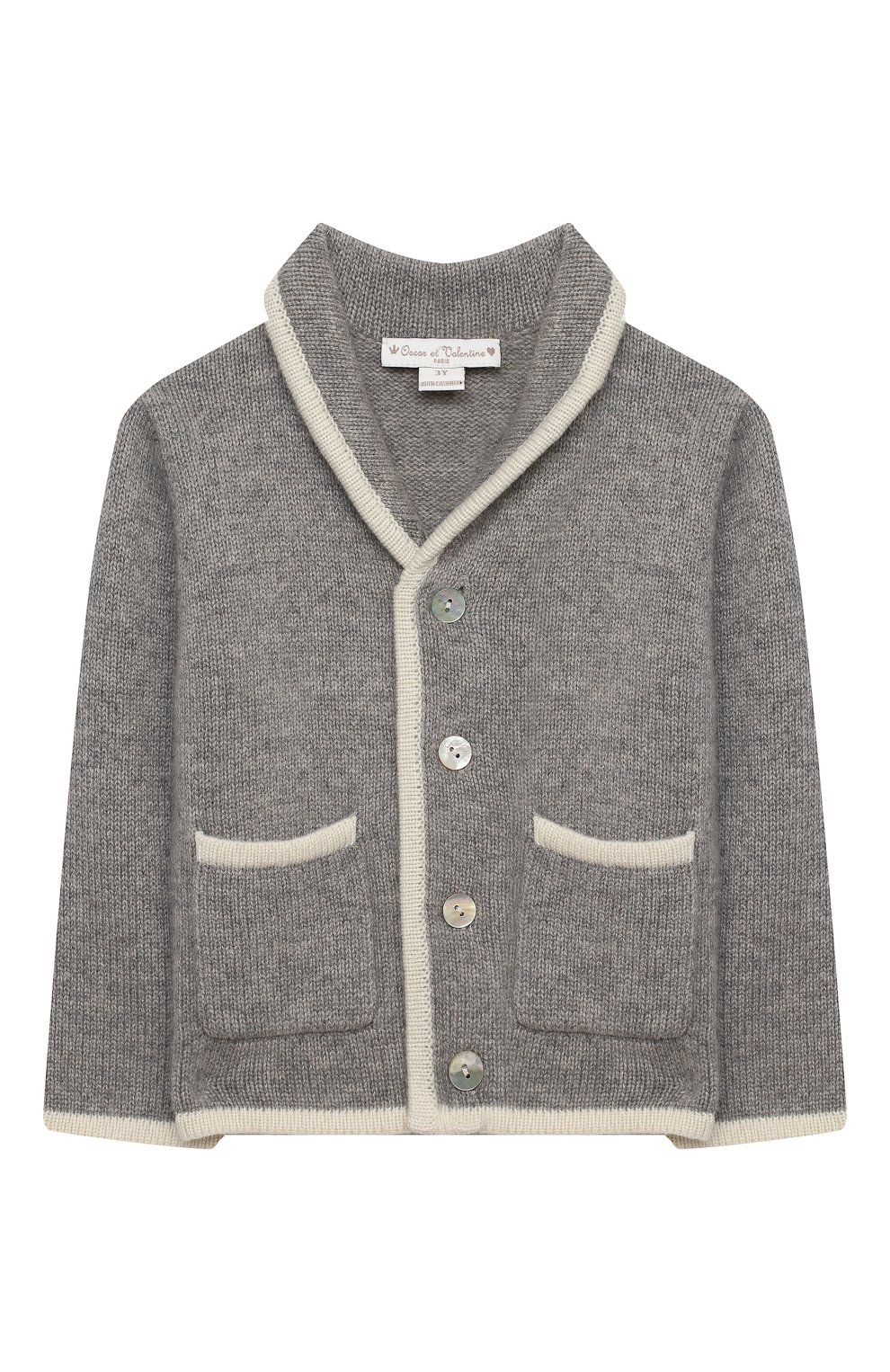 Кашемировый кардиган OSCAR ET VALENTINE, арт. CAB02M, фото 1