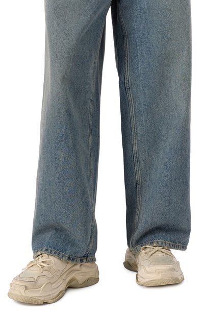 Текстильные кроссовки triple s BALENCIAGA, арт. 524039/WTRSL, фото 3