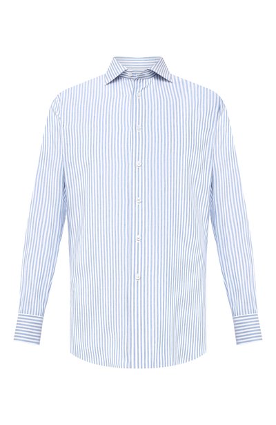 Сорочка из хлопка и льна BRIONI, арт. RCA10N/P005R, фото 1