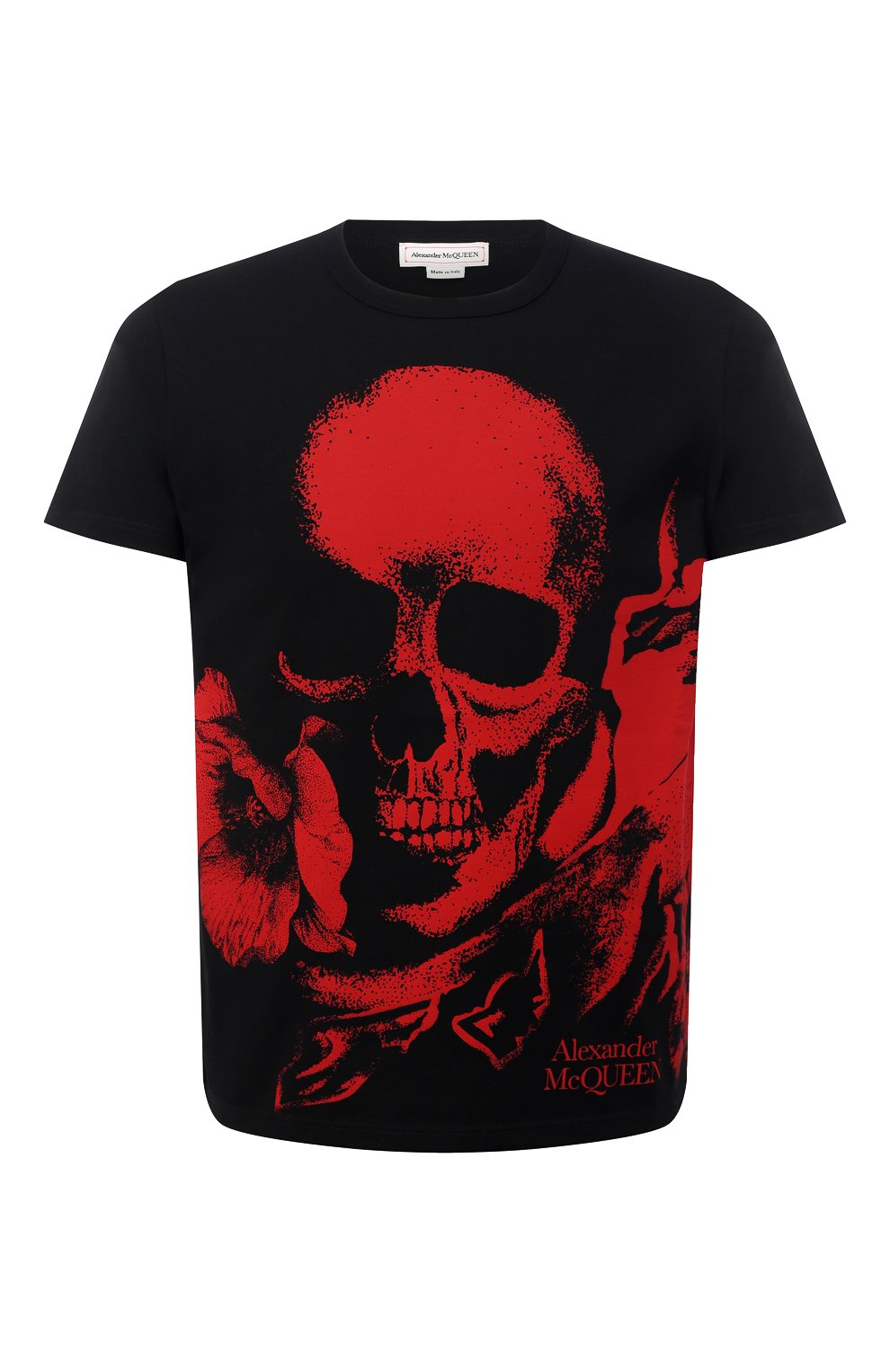 Хлопковая футболка ALEXANDER MCQUEEN, арт. 650424/QQZ66, фото 1