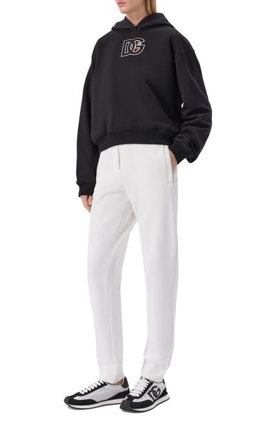 Комбинированные кроссовки dg cushion DOLCE & GABBANA, арт. CK2288/A5355, фото 3