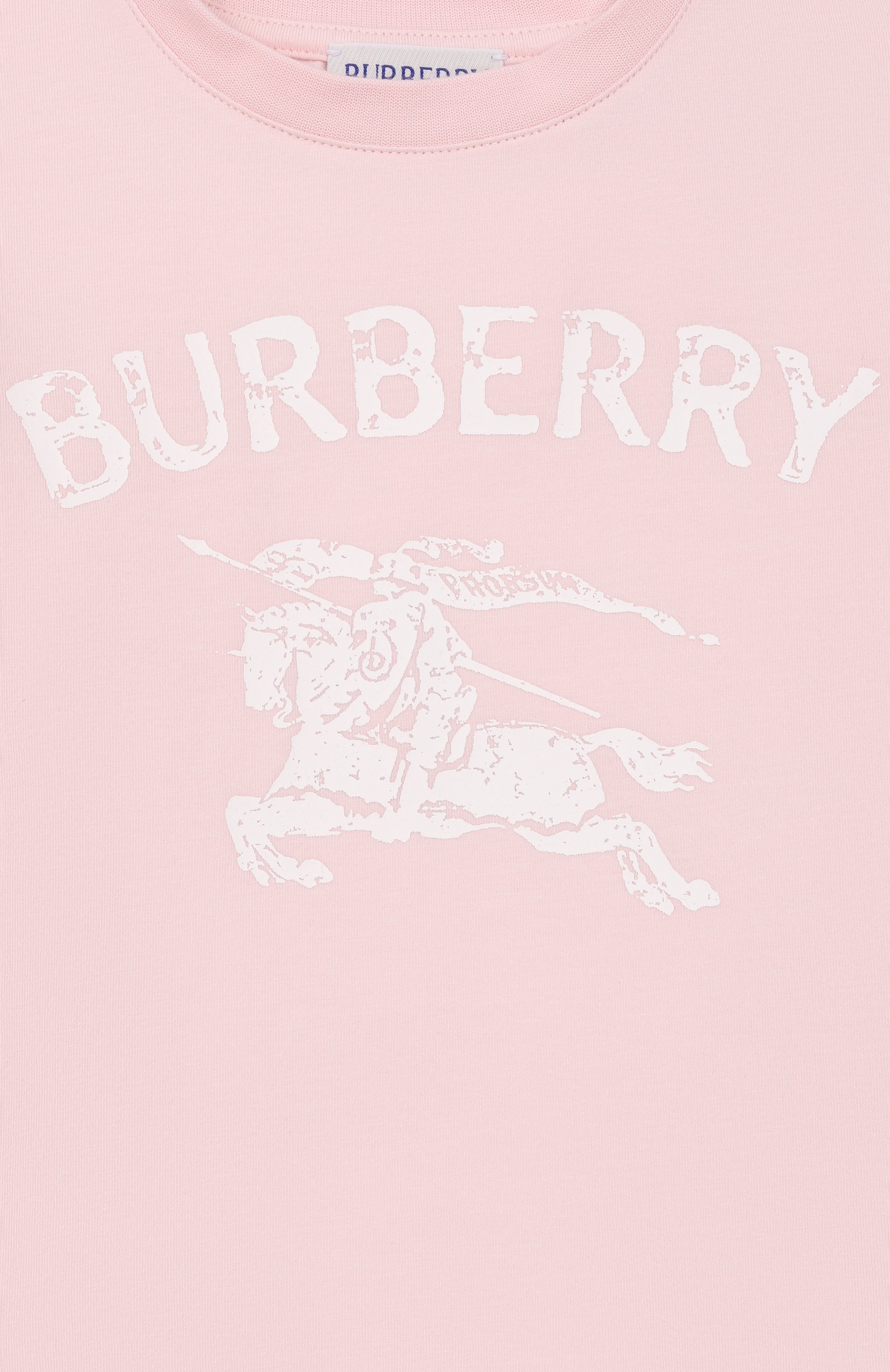 Хлопковая футболка BURBERRY, арт. 8121210, фото 3