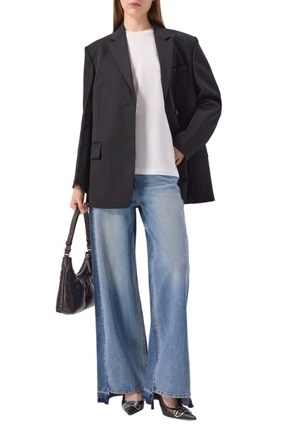 Хлопковая футболка COMME DES FUCKDOWN, арт. CFABW01397, фото 2