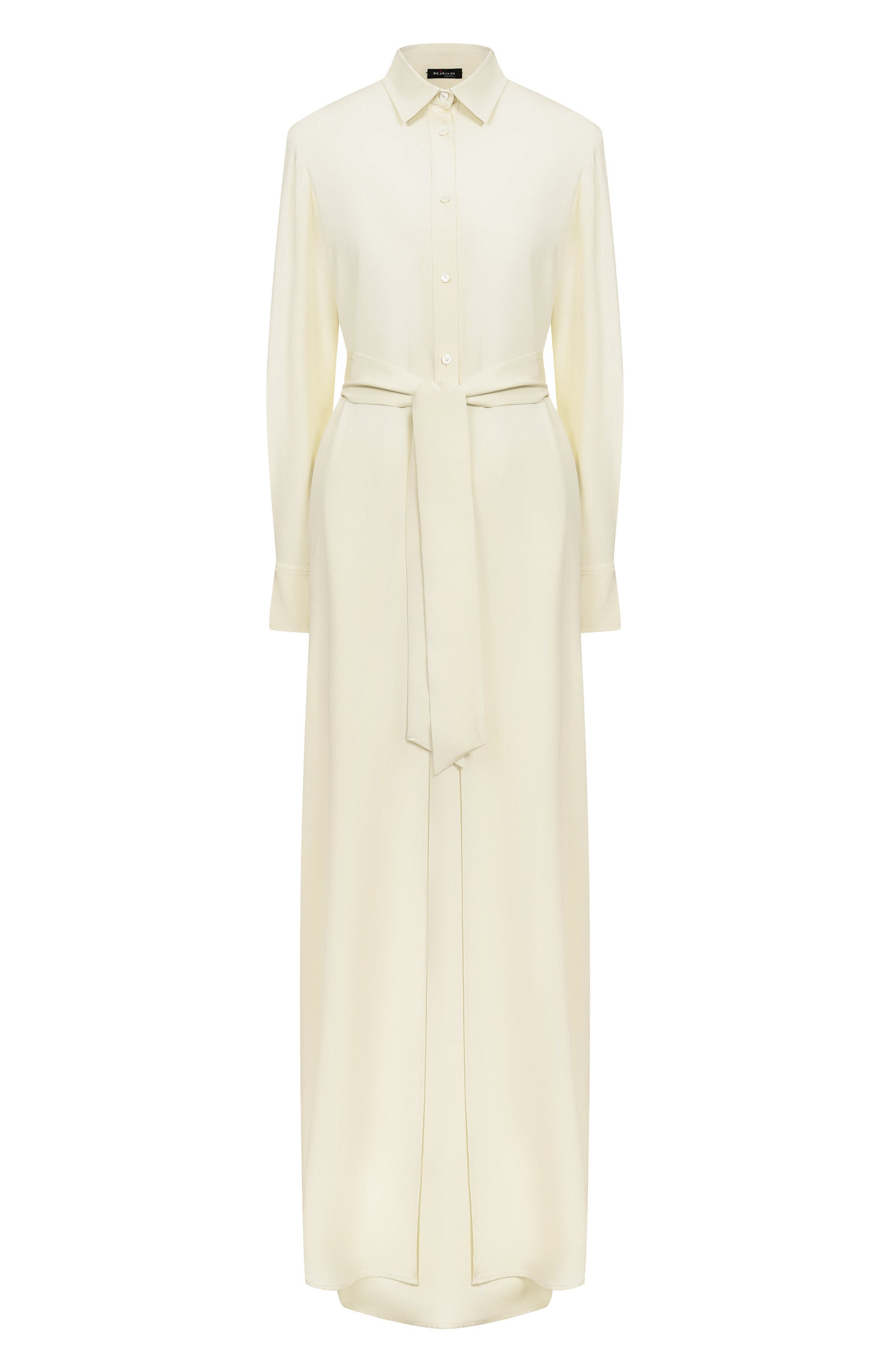 Шелковое платье KITON, арт. D55315K0977A23, фот�о 1