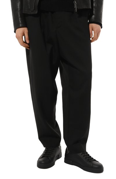 Кожаные кеды portofino DOLCE & GABBANA, арт. CS1761/AH164, фото 3