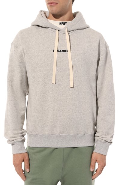 Хлопковое худи JIL SANDER, арт. J47GU0002/J20010, фото 3