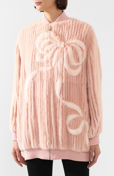 Шуба из меха норки FENDI, арт. FNF54I AMLV, фото 3