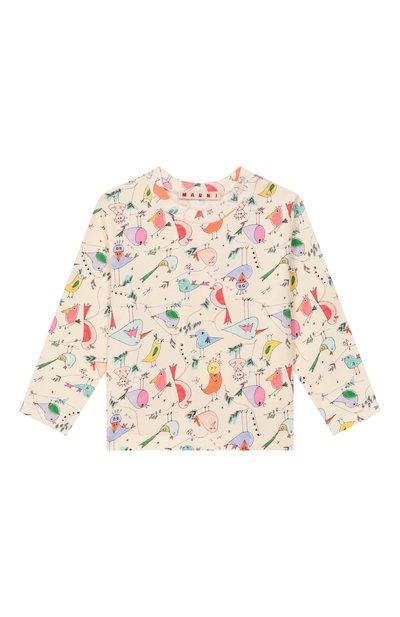 Хлопковый лонгслив MARNI, арт. M01900/M00Y1