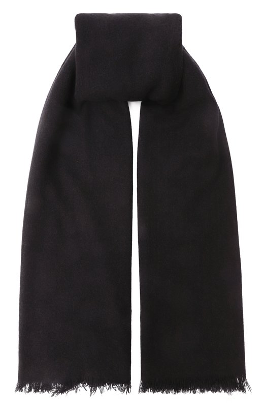 Кашемировый шарф Kiton USCIACK0255H03 Чёрный USCIACK0255H03