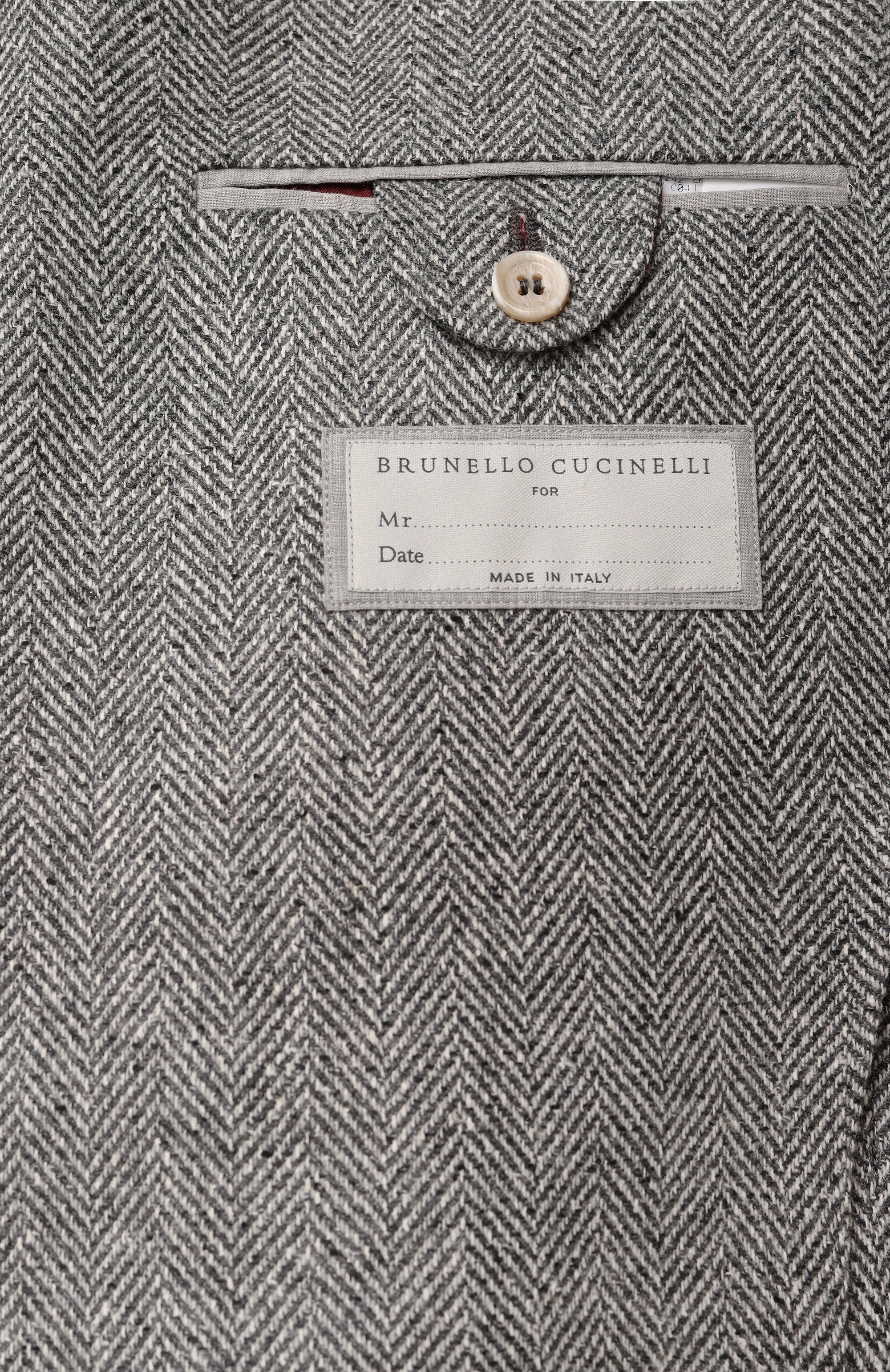 Пиджак из шерсти и шелка BRUNELLO CUCINELLI, арт. MY4527BND, фото 8