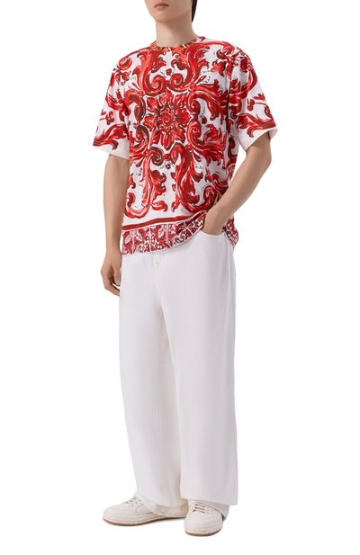 Хлопковая футболка DOLCE & GABBANA, арт. G8PN9T/II7K0, фото 2