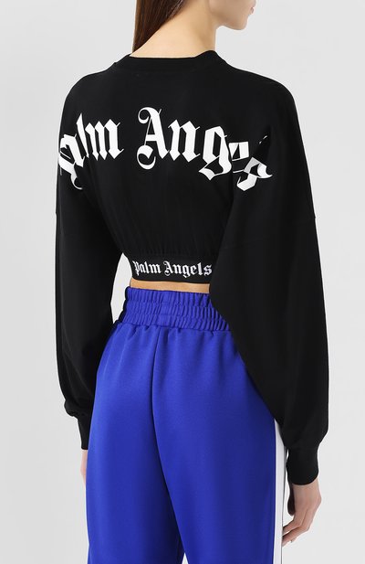 Хлопковый топ PALM ANGELS, арт. PWAB003R194130191001, фото 4