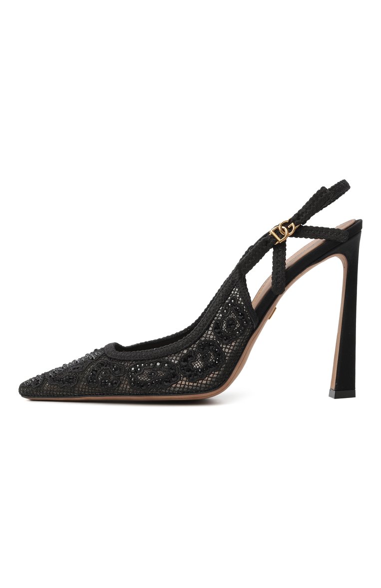 Текстильные туфли DOLCE & GABBANA, арт. CG0853/A9S26, фото 1