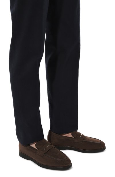 Замшевые лоферы ZILLI, арт. H0147AM1190VZTP02, фото 3