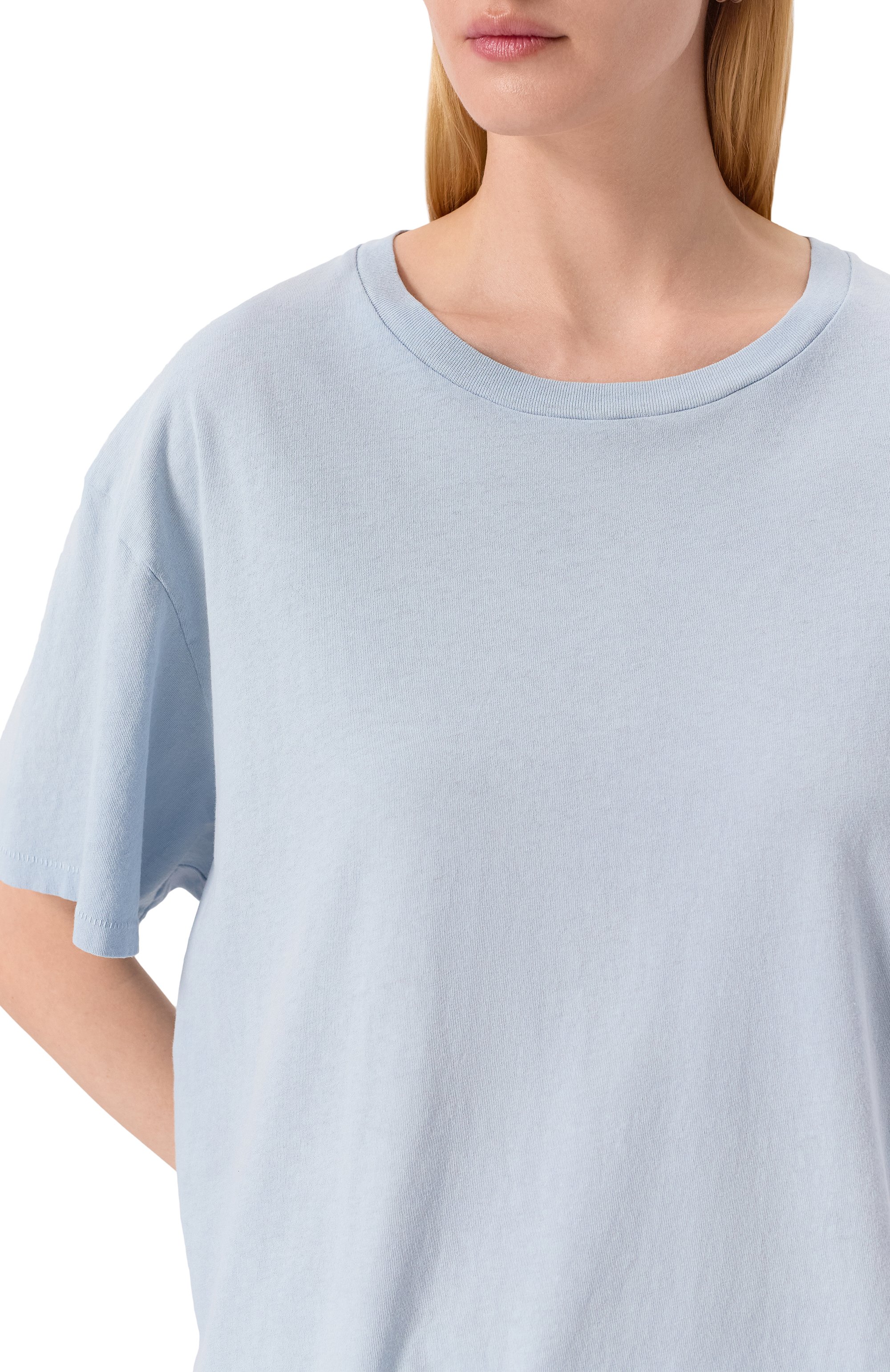 Хлопковая футболка SLVRLAKE, арт. T0VT100P VSKY, фото 5