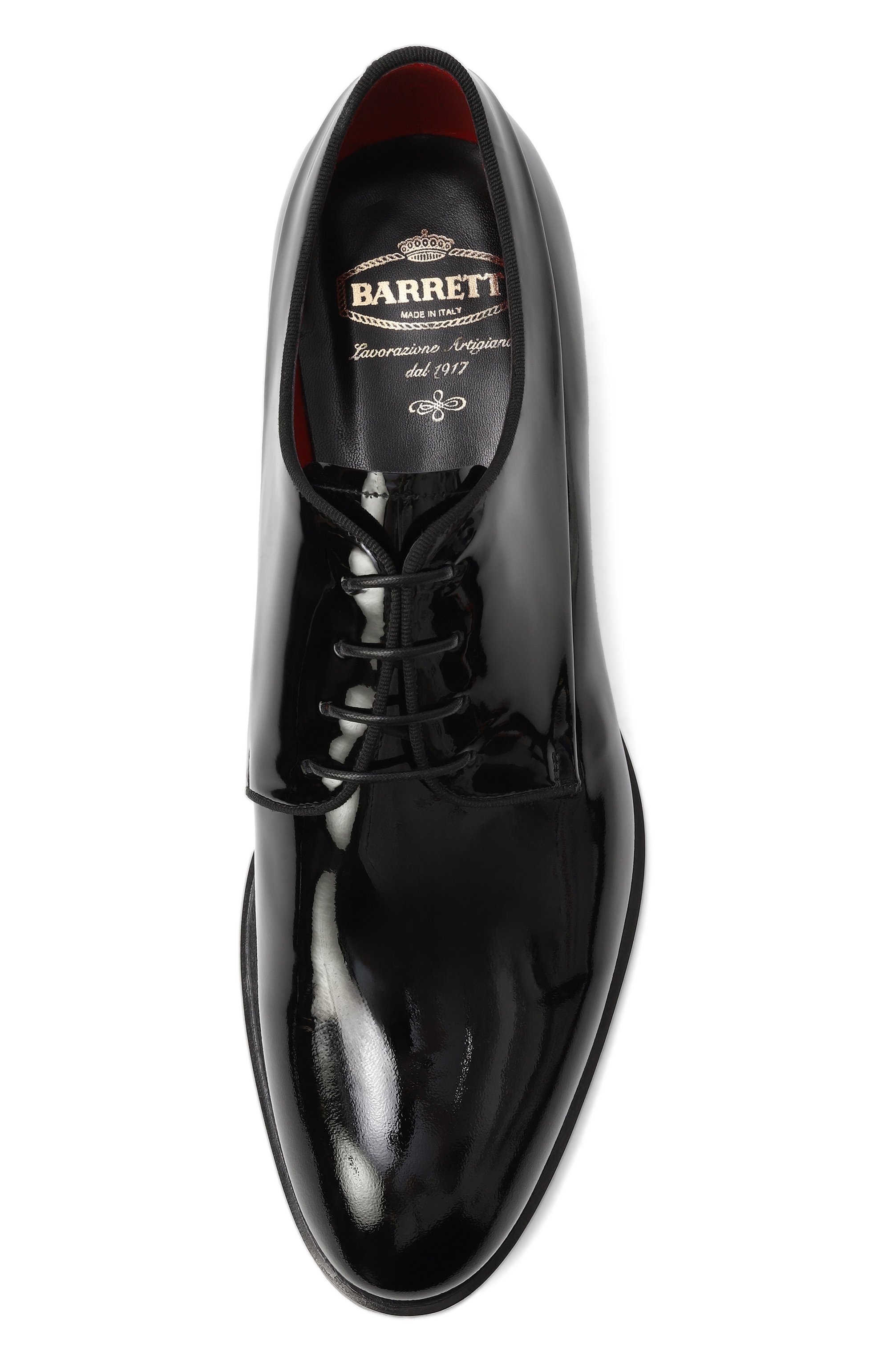 Лакированные дерби BARRETT черного цвета по цене 71600 руб., арт. 232U009.1, фото 6 Лакированные дерби BARRETT, арт. 232U009.1, фото 6