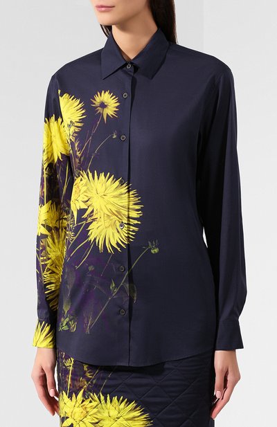 Хлопковая рубашка DRIES VAN NOTEN, арт. 192-30742-8417, фото 3