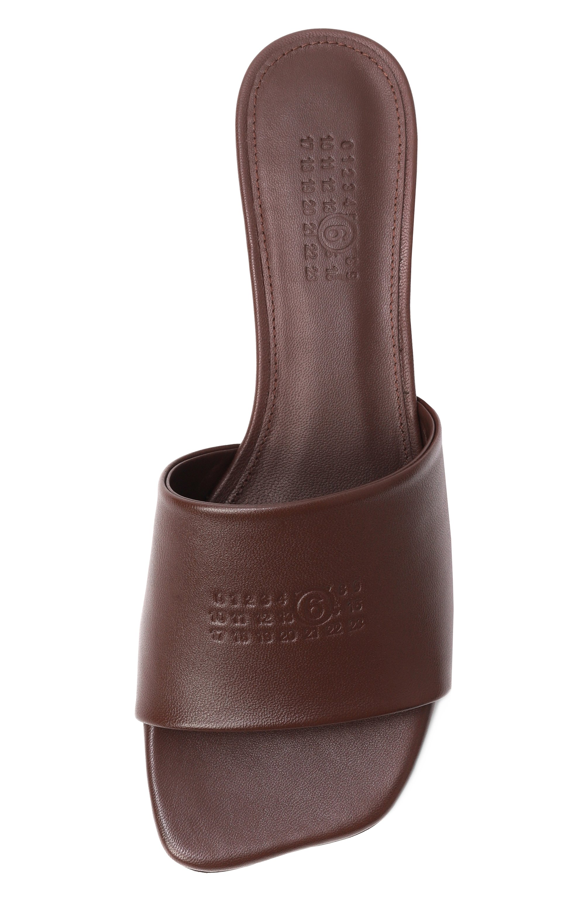 Кожаные мюли anatomic MM6, арт. S66WP0109/P3628, фото 6