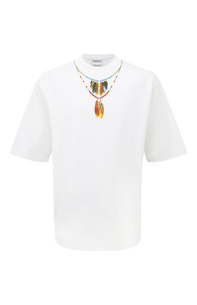 Хлопковая футболка MARCELO BURLON, арт. CMAA054C99JER0020125, фото 1