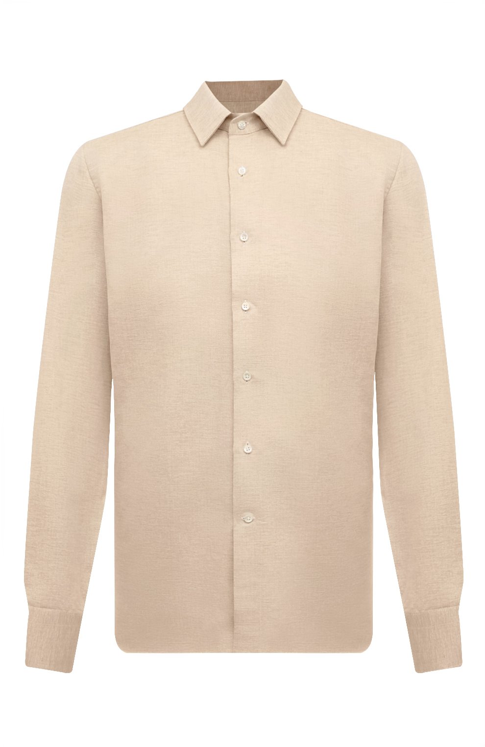 Рубашка изо льна и хлопка CANALI, арт. 7A1/GD03158, фото 1