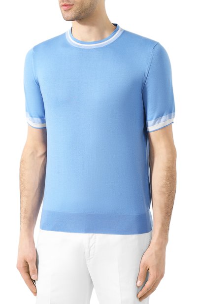 Джемпер из смеси хлопка и кашемира FIORONI, арт. MK20609A2, фото 3