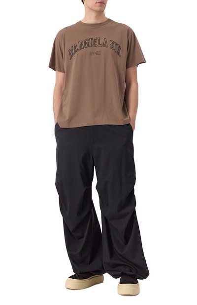 Хлопковая футболка MM6, арт. SH0GC0046/S24312, фото 2