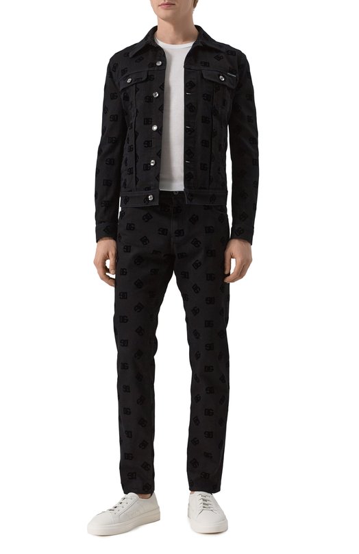 Джинсовая куртка Dolce & Gabbana G9VZ8D/G8MN6 Чёрный  G9VZ8D/G8MN6 Фото 2