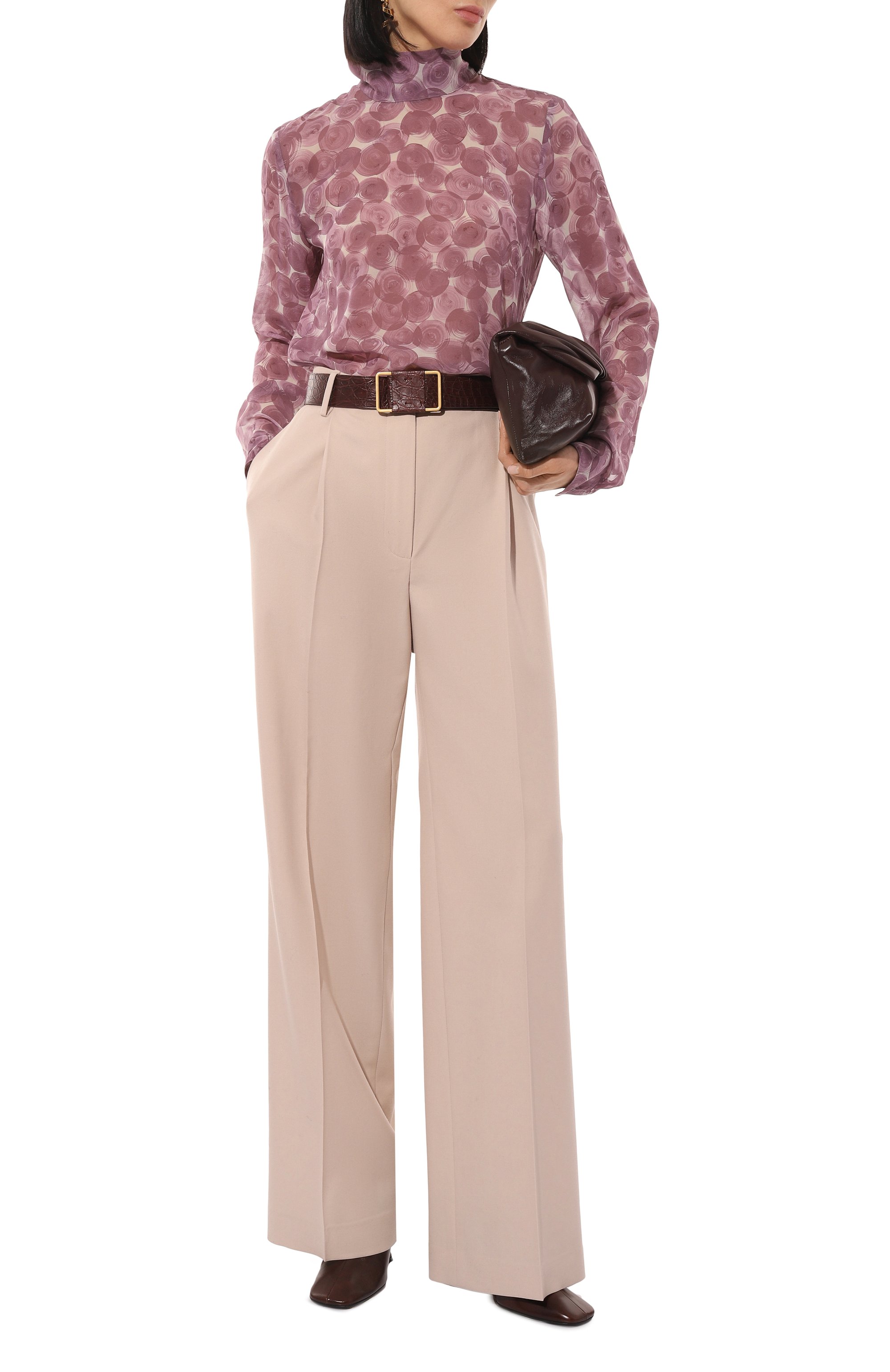 Шелковая блузка DRIES VAN NOTEN, арт. 242-010703-9174, фото 2