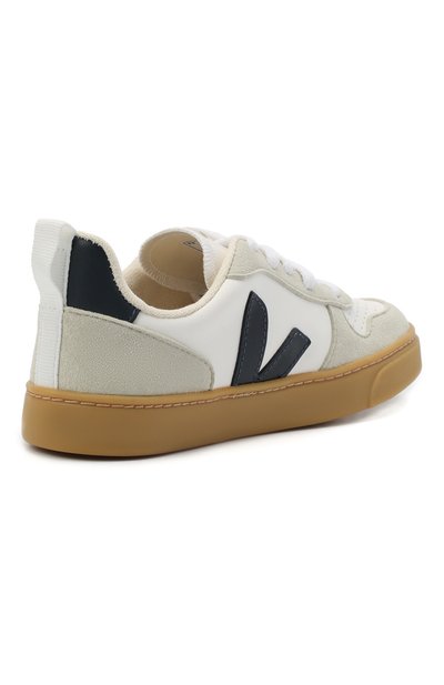 Кеды VEJA черно-белого цвета по цене 11750 руб., арт. CXL072432/28-35, фото 3 Кеды VEJA, арт. CXL072432/28-35, фото 3