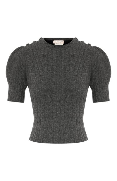 Женский шерстяной топ ALEXANDER MCQUEEN, арт. 595022/Q1AK3
