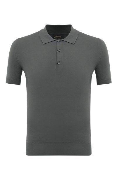 Мужская хлопковое поло BRIONI, арт. UMR40L/0ZK62