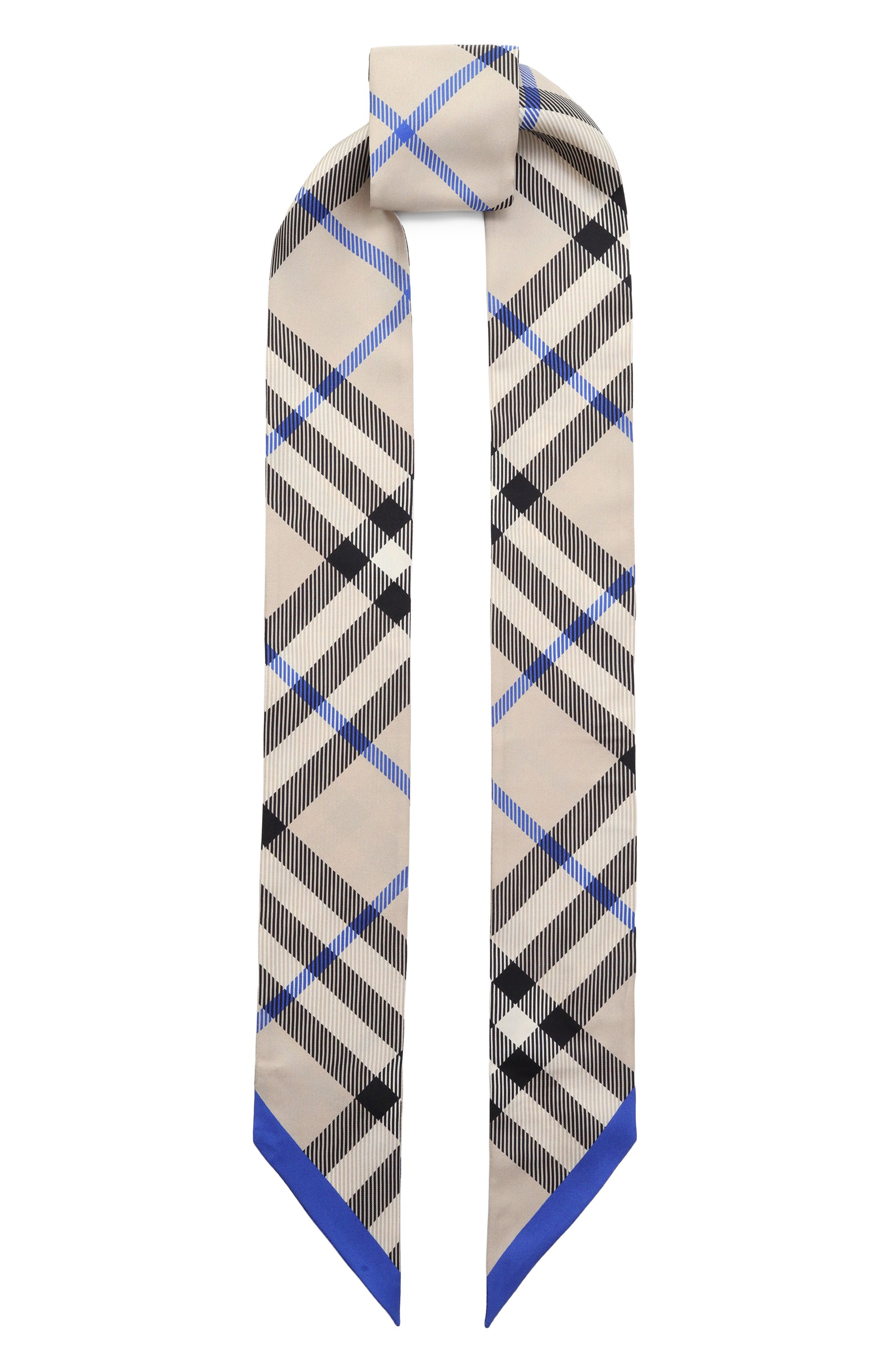 Шелковый шарф-твилли BURBERRY, арт. 8088138, фото 1