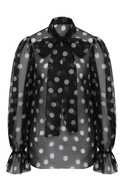 Женская шелковая блузка DOLCE & GABBANA, арт. F73S6T/IS1BQ
